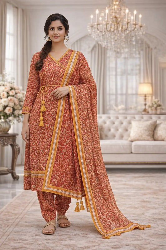Swiss Lawn Unstitched 3 Piece Suit - A79