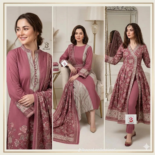 KP-02  Print Lawn 3-Piece Suit