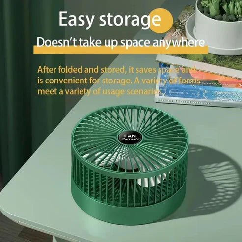 USB Rechargeable Fans That Is Foldable